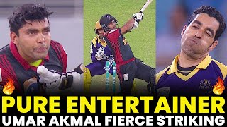 Umar Akmal Incredible Batting  Brilliant 93 Runs Off 40 Balls  HBL PSL  MB2L [upl. by Pepito]