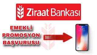 Ziraat Bankası Emekli Promosyonu Nasıl Alınır  Ziraat Mobil Emekli Promosyon Başvurusu [upl. by Merrilee]