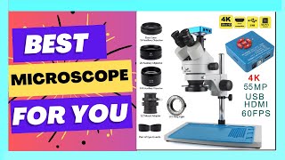 35X90X Continuous Zoom Stereo Trinocular Microscope  05X 2X [upl. by Jenelle]