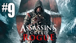 Assassins Creed Rogue  Playthrough 9 FR [upl. by Annahsed96]