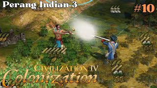 Perang Indian 3  Civilization IV Colonization Gameplay Indonesia EPS 10 [upl. by Eisen558]