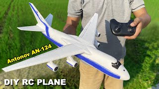 Build And fly a RC Plane ANTONOV AN124 [upl. by Ernesta]