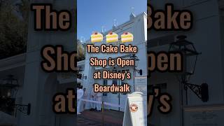 Cake bake shop disney cakebake cakebakeshop cake boardwalk disneyworld waltdisneyworld [upl. by Beverly]