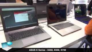 Asus X550 X450 and X750 Asus Xseries 2013 ed [upl. by Aelak]