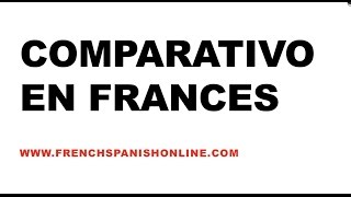 Comparativo en Francés [upl. by Kalagher]