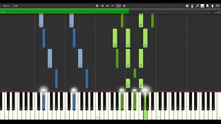 Jupiter the Bringer of Jollity  Gustav Holst PIANO TUTORIAL  SHEET MUSIC [upl. by Dud]