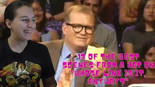 THEY REALLY ROAST DREW CAREY 17 of the Best Scenes from a Hat from Whose Line is it Anyway Reaction [upl. by Lorilee]