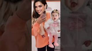 Deepika padukone First look with her daughter Dua shortsfeed deepikapdukone [upl. by Enelhtac]