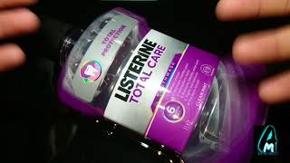 Listerine Total Care 6in1 Mouthwash Review [upl. by Aicilihp]