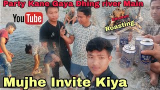 KhishandVlogs  Zun zun invite Kiya Party Kane Gaya Dost logo ka Saat  dihing River Main [upl. by Yesak]