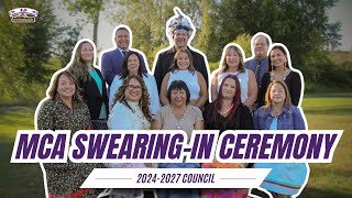 Mohawk Council of Akwesasne SwearingIn Ceremony for 20242027 Council [upl. by Hite]