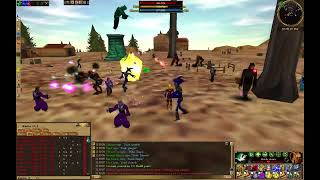 Asherons Call PVP 2024 Ayan world boss fight [upl. by Enelia168]