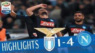 Lazio  Napoli 14  Highlights  Giornata 5  Serie A TIM 201718 [upl. by Llewol]