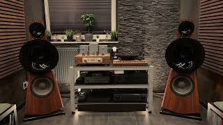 ODEON AUDIO Helix Hornlautsprecher  Thivan Labs 300B Western Electric  Stacey Kent How Insensitive [upl. by Niran]