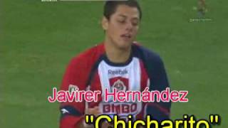 1 Gol Chicharito Hernandez CHIVAS  TOLUCA [upl. by Auqenahc]