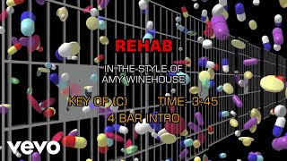 Amy Winehouse  Rehab Karaoke [upl. by Repsihw763]