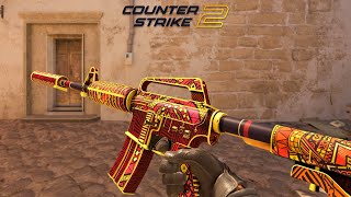 CS2 M4A1S  Chanticos Fire  Skin showcase all floats 4K60FPS [upl. by Naples]