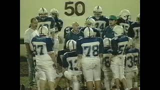 Middle School Football Central vs Chippewa October 23 2001 [upl. by Nerrej]