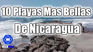 10 Playas Mas Bellas De Nicaragua [upl. by Aciretal]