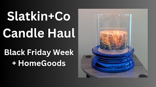 Slatkin Homeworx Candle Haul  Black Friday and More [upl. by Nuli289]