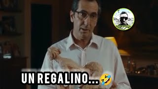 Un regalino 🤣 Lagenzia dei bugiardi  Massimo Ghini e Gianpaolo Morelli [upl. by Ashley9]