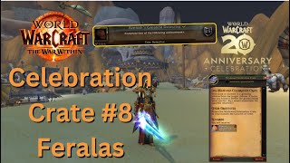 quotCelebration Crate 8 Location Guide  Feralas  World of Warcraft Quest Walkthroughquot [upl. by Joselyn]