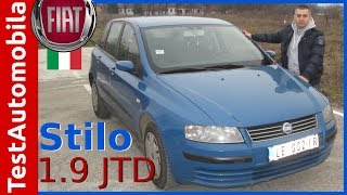 FIAT Stilo 19 JTD 85 kw  Test Polovnog Automobila [upl. by Nanda]