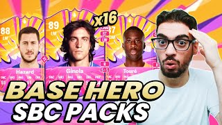 OPENING 16x BASE HERO SBC PACKS FC 25 Ultimate Team [upl. by Jacquet]