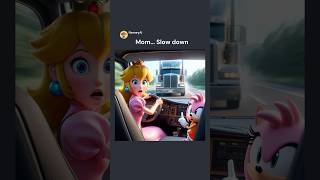 Mario and Princess Peach Lost Their Daughter 😢 PART2 mario sonic memes [upl. by Esinet]