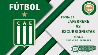 Dep Laferrere vs Excursionistas  Fecha 33 [upl. by Jess]