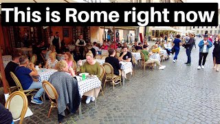 Rome Italy This is Rome in March 2024 Rome walking tour [upl. by Eikin]