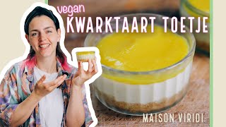 VEGAN KWARKTAART TOETJE met MANGO een feestelijk mini kwarktaartje in een glaasje [upl. by Thebault37]