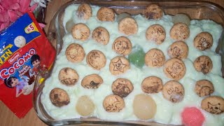 COCOMO BISCUITS DESSERT  10 MINUTES QUICK EASY SWEET DESSERT RECIPE بچوں کا فیورٹ میٹھا [upl. by Eatnwahs]