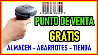 SOFTWARE DE VENTA GRATIS  ALMACEN ABARROTES TIENDA para negocios programa de inventario punto pos [upl. by Aeel]