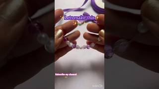 How to tie a knot in elastic cord✨ howtomake diy viral shorts diycrafts hack youtubeshorts [upl. by Cirdnek757]