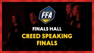 Creed Speaking Finals  2019 National FFA Convention amp Expo [upl. by Immas]