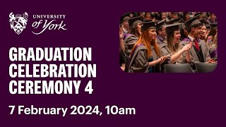 Ceremony 4 Graduation Livestream 7 February 2024 10am [upl. by Peddada]