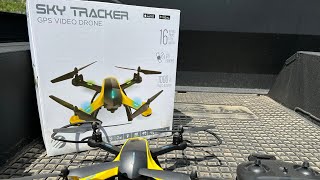 Vivitar DRC445 VTI Skytracker GPS Drone Fails to Gain Altitude Uncontrollable Crashes [upl. by Noxas405]