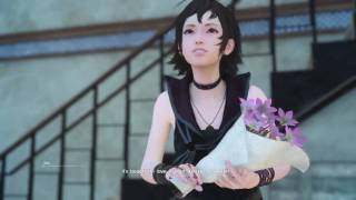 FINAL FANTASY XV  Noctis Gives Flowers To Iris l Secret Cutscene [upl. by Isobel]