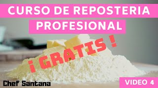 💥 CURSO REPOSTERÍA BÁSICO 1 Vídeo 4 Curso Gratis de Reposteria [upl. by Bowne]