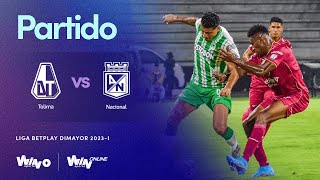 🔴 Tolima vs Nacional EN VIVO  Liga BetPlay 2023I  Fecha 20 [upl. by Virgel]