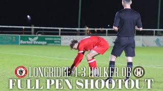 Full penalty shootout Longridge 43 Holker Old Boys [upl. by Illil]