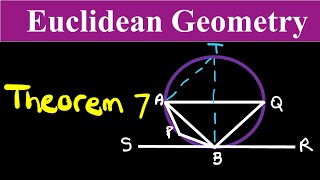 EuclideanCircle Geometry Theorem 7 [upl. by Lareneg]