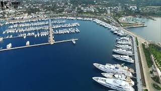 Yalıkavak Marina Bodrum Yalıkavak Walking Tour Muğla Türkiye [upl. by Seidnac368]