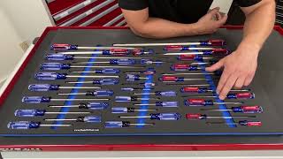 Foam Organizers for the Craftsman 42Piece Screwdriver Set [upl. by Eiroc]