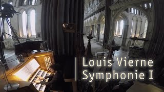 Vierne Symphonie No 1  John Challenger Salisbury Cathedral [upl. by Audly]