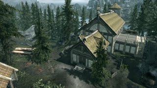 The Elder Scrolls 5 Skyrim Hearthfire  Building your own house in Skyrim [upl. by Everick]