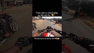 Samjh nhi aa rha hai kya ho rha hai 😢❤️‍🩹love video biker [upl. by Assirrem15]