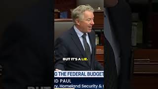 Rand Paul Exposes Free Government Programs as DebtFueled Ponzi Scheme [upl. by Malorie]