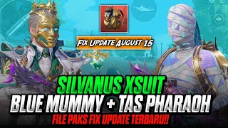 FREE MOD SKIN BLUE MUMMY  SILVANUS XSUIT  PHARAOH BACKPACK GLKRTWVNG 3264 BIT [upl. by Dore]